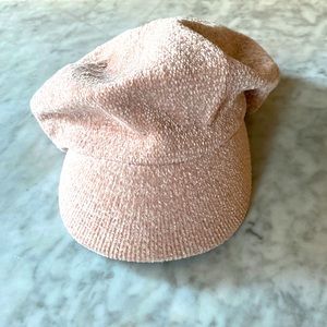 Fluffy Baby pink hat